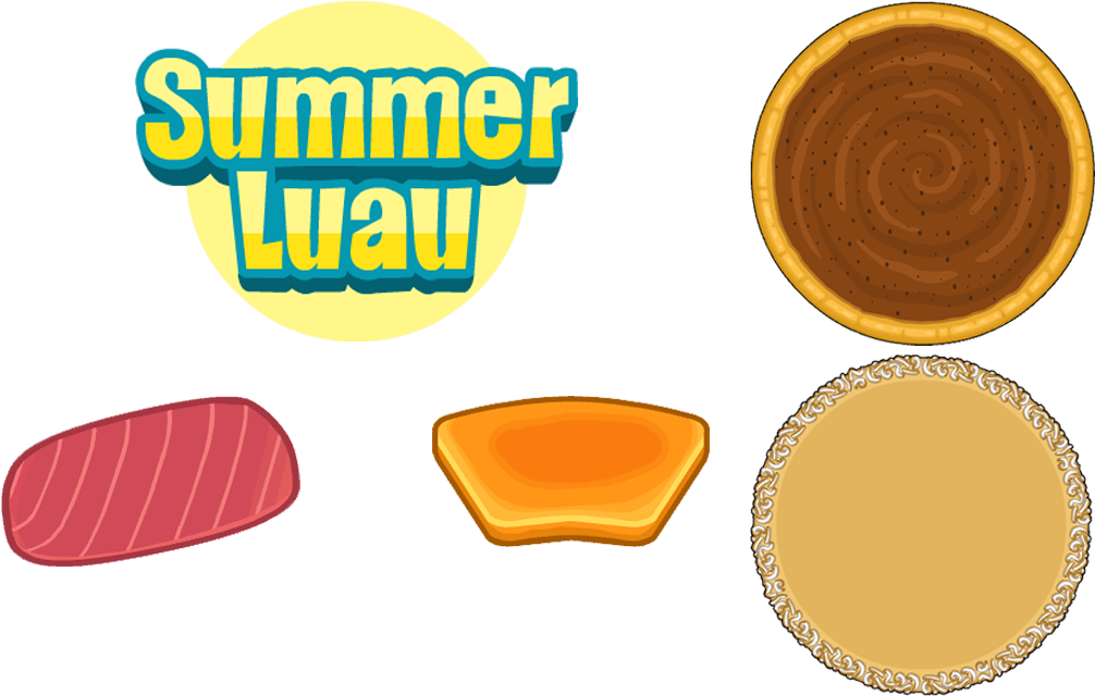 Summer Luau Ingredients - Summer Luau - Free Transparent PNG Clipart Images Download. - Transparent PNG Free Download