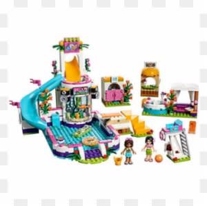 Lego Heartlake Summer Pool - Lego Friends Heartlake Summer Pool - Free Transparent PNG Clipart Images Download. - Transparent PNG Free Download