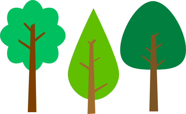 Summer Trees Clip Art At Clker - Tree - Free Transparent PNG Clipart Images Download. - Transparent PNG Free Download