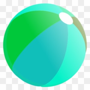 Beachball Summer Beach Ball Clipart - Blue Green Beach Ball - Free Transparent PNG Clipart Images Download. - Summer Transparent PNG Free Download