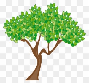 Season Summer Tree Leaves Green Trunk Wood - Spring Trees Clip Art - Free Transparent PNG Clipart Images Download. - Transparent PNG Free Download
