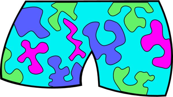 Summer Shorts Clipart - Swim Trunks Clip Art - Free Transparent PNG Clipart Images Download. - Transparent PNG Free Download