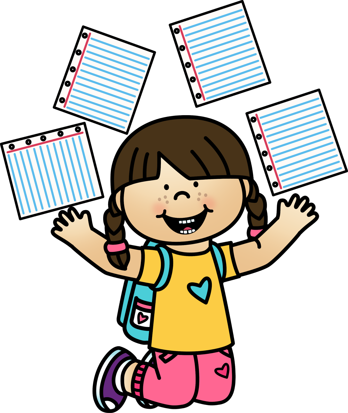 As The School Year Draws To An End, It's A Mix Of Feelings - Whimsy Clips Family - Free Transparent PNG Clipart Images Download. - Transparent PNG Free Download