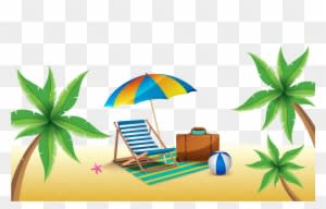 Beach Summer Png Image - Ferias Vetor Png - Free Transparent PNG Clipart Images Download. - Transparent PNG Free Download