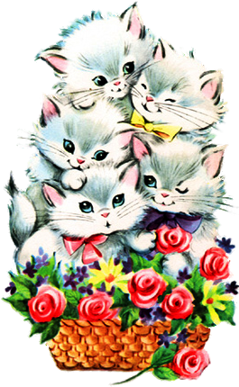 Spring, Summer And Mother's Day Graphics - Cat - Free Transparent PNG Clipart Images Download. - Transparent PNG Free Download