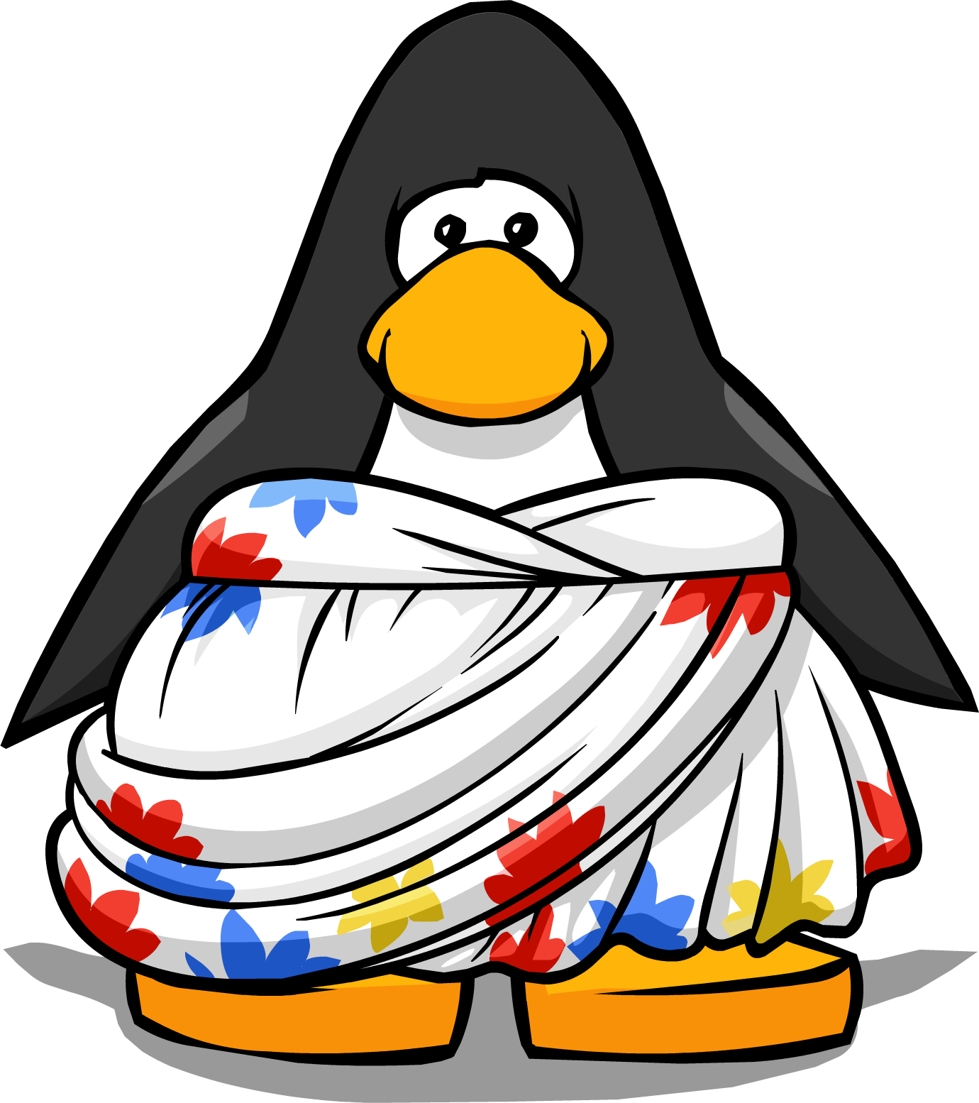 A Slash Of Summer Dress Player Card - Club Penguin Catalog Dress - Free Transparent PNG Clipart Images Download. - Transparent PNG Free Download
