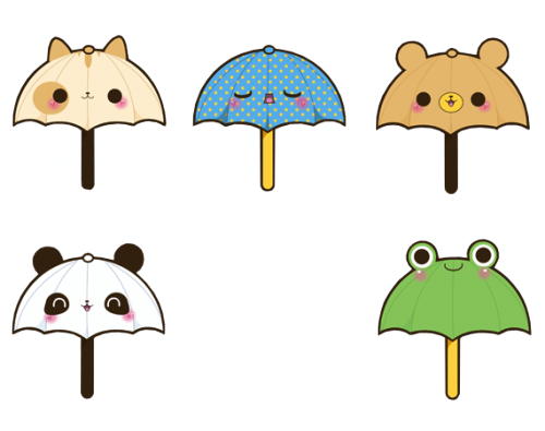 Summer Sand Clip Art - Kawaii Umbrella Png - Free Transparent PNG Clipart Images Download. - Transparent PNG Free Download