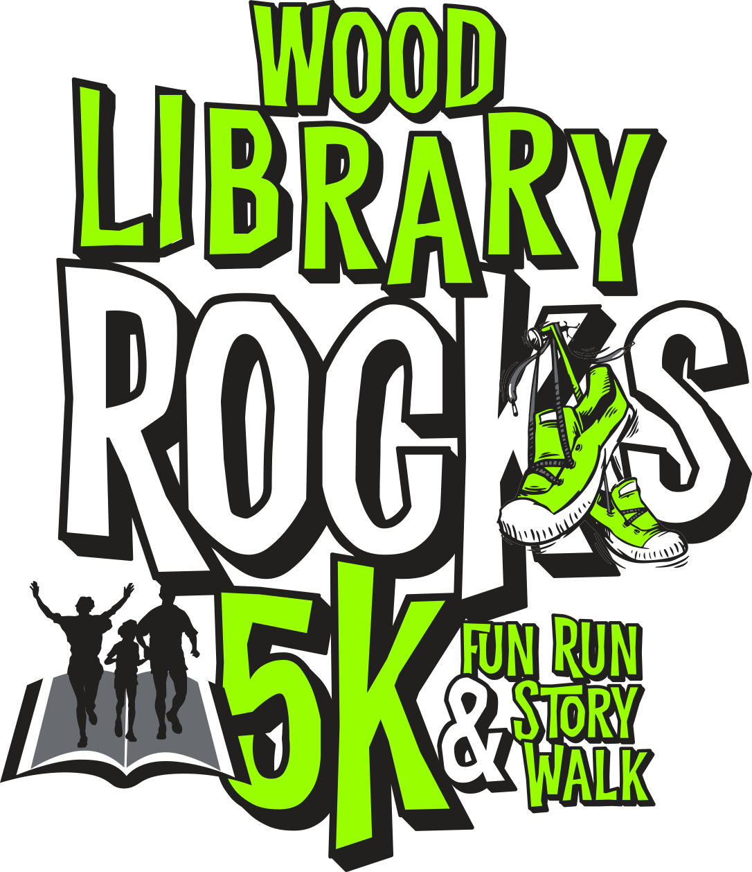5k, Fun Run And Story Walk Support Summer Reading - Graphic Design - Free Transparent PNG Clipart Images Download. - Transparent PNG Free Download