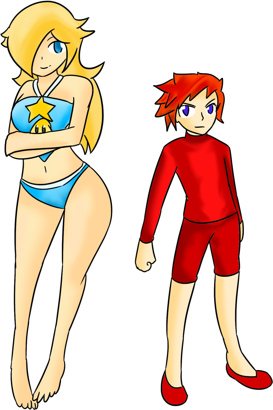 Rosalina And Roy - Art - Free Transparent PNG Clipart Images Download. - Transparent PNG Free Download