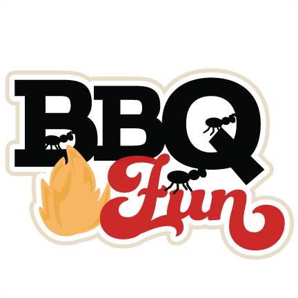 Bbq Fun Scrapbook Title Svg Cutting Files Summer Svg - Barbecue Titles - Free Transparent PNG Clipart Images Download. - Transparent PNG Free Download