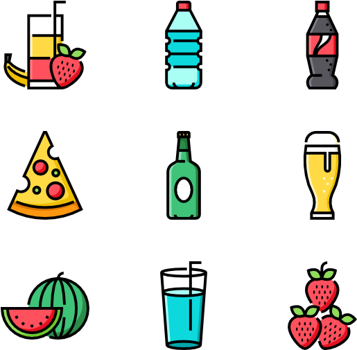 Summer Food & Drink - Summer Food & Drink - Free Transparent PNG Clipart Images Download. - Transparent PNG Free Download