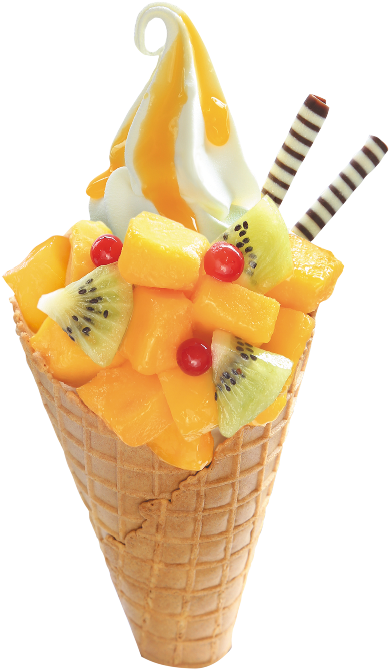 Enjoy The Taste Of Summer Topped With Our Delicious - Ice Cream Cone - Free Transparent PNG Clipart Images Download. - Transparent PNG Free Download