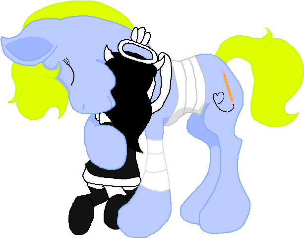 Summer Sketch Comforting Alice Angel By Summersketch-mlp - Cartoon - Free Transparent PNG Clipart Images Download. - Transparent PNG Free Download