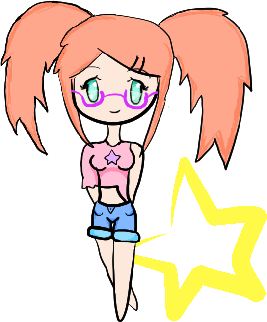 Laura Summers Chibi By Starlight-starfish - Cartoon - Free Transparent PNG Clipart Images Download. - Transparent PNG Free Download