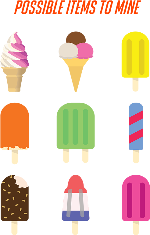 For The Second Set Of Assets To Be Mined, I Recycled - Gelato - Free Transparent PNG Clipart Images Download. - Transparent PNG Free Download