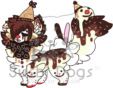 Summer Clown Sundae By Sooshdatabase - Cartoon - Free Transparent PNG Clipart Images Download. - Transparent PNG Free Download