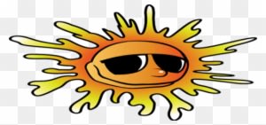 Tips For Protecting Yourself From The Summer Heat - Sun With Glasses Png - Free Transparent PNG Clipart Images Download. - Transparent PNG Free Download