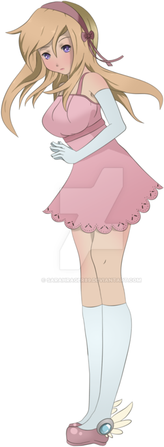 Summer Girl By Sarahrager89 - Cartoon - Free Transparent PNG Clipart Images Download. - Transparent PNG Free Download
