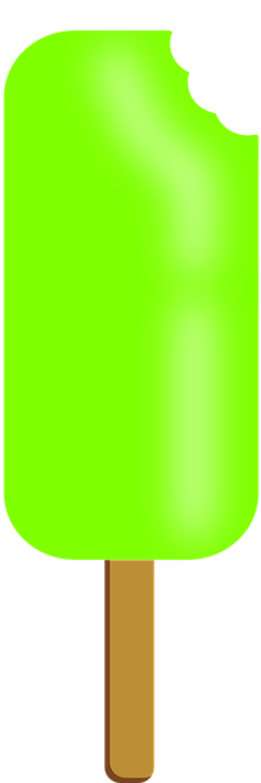 Popsicle, Green, Food, Ice, Lime, Summer, Eat, Dessert - Paleta De Helado Verde - Free Transparent PNG Clipart Images Download. - Transparent PNG Free Download