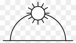 Sun, Zenith, Vertex, Earth, Summer, Sketch - Horloge Murale Factory Led Kare Design - Décoration - Free Transparent PNG Clipart Images Download. - Transparent PNG Free Download