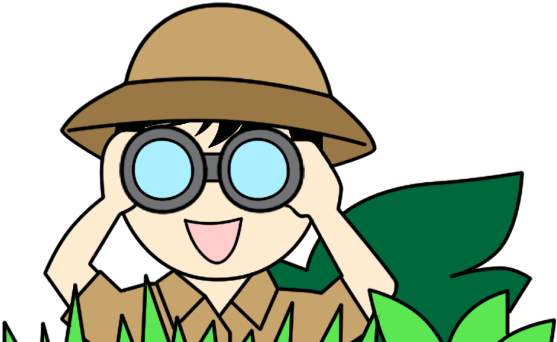 Jungle Fever- Summer Social Skills Program - Explorer With Binoculars Clipart - Free Transparent PNG Clipart Images Download. - Transparent PNG Free Download