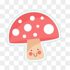 Cutemushroom Svg Cutting Files Mushroom Svg Cut File - Cute Clipart Mushroom - Free Transparent PNG Clipart Images Download. - Transparent PNG Free Download