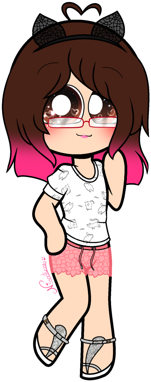 ~summer Clothes By Nini The Inkling - Nini The Kitty 3 - Free Transparent PNG Clipart Images Download. - Transparent PNG Free Download