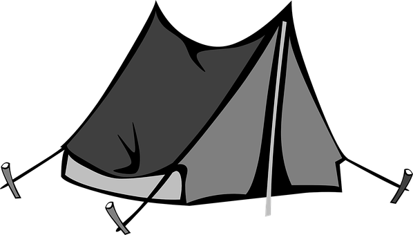 Camping Tent Canvas Camp Summer Outdoors G - Camping Tent Clipart - Free Transparent PNG Clipart Images Download. - Transparent PNG Free Download