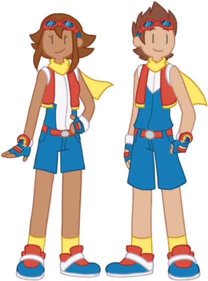 Summer And Ben From Guardian Signs As Suggested By - Cartoon - Free Transparent PNG Clipart Images Download. - Transparent PNG Free Download