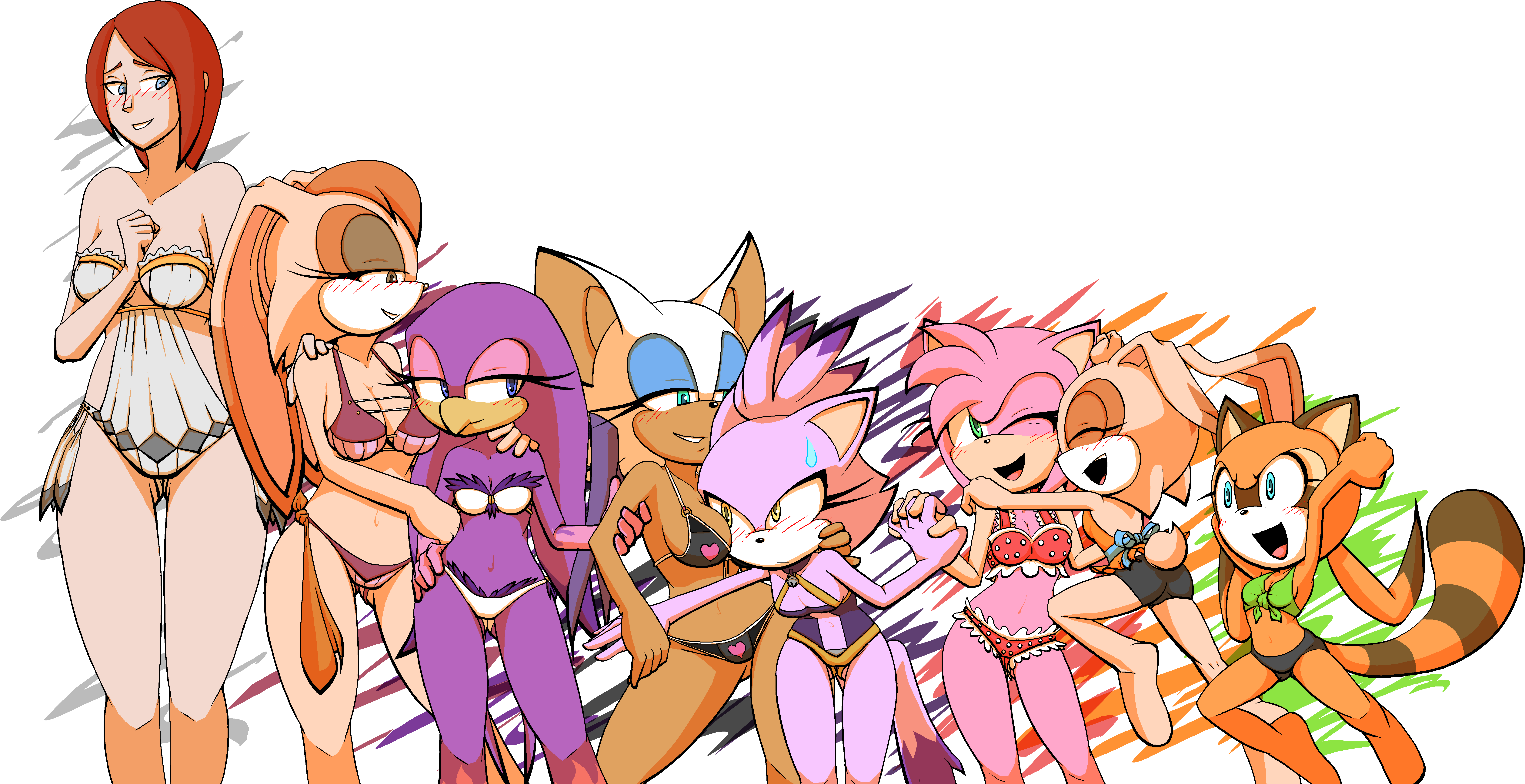Segasonic The Hedgehog Shadow The Hedgehog Sonic Mania - Sonic Mania Amy Rose - Free Transparent PNG Clipart Images Download. - Transparent PNG Free Download