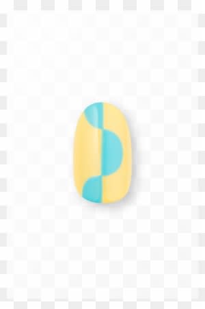 Opi, Retro Summer, Nail Art, Semi-circle Sailing - Circle - Free Transparent PNG Clipart Images Download. - Summer Transparent PNG Free Download