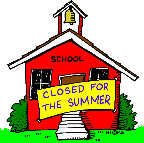 Closed For The Summer - Last Day Of School - Free Transparent PNG Clipart Images Download. - Transparent PNG Free Download