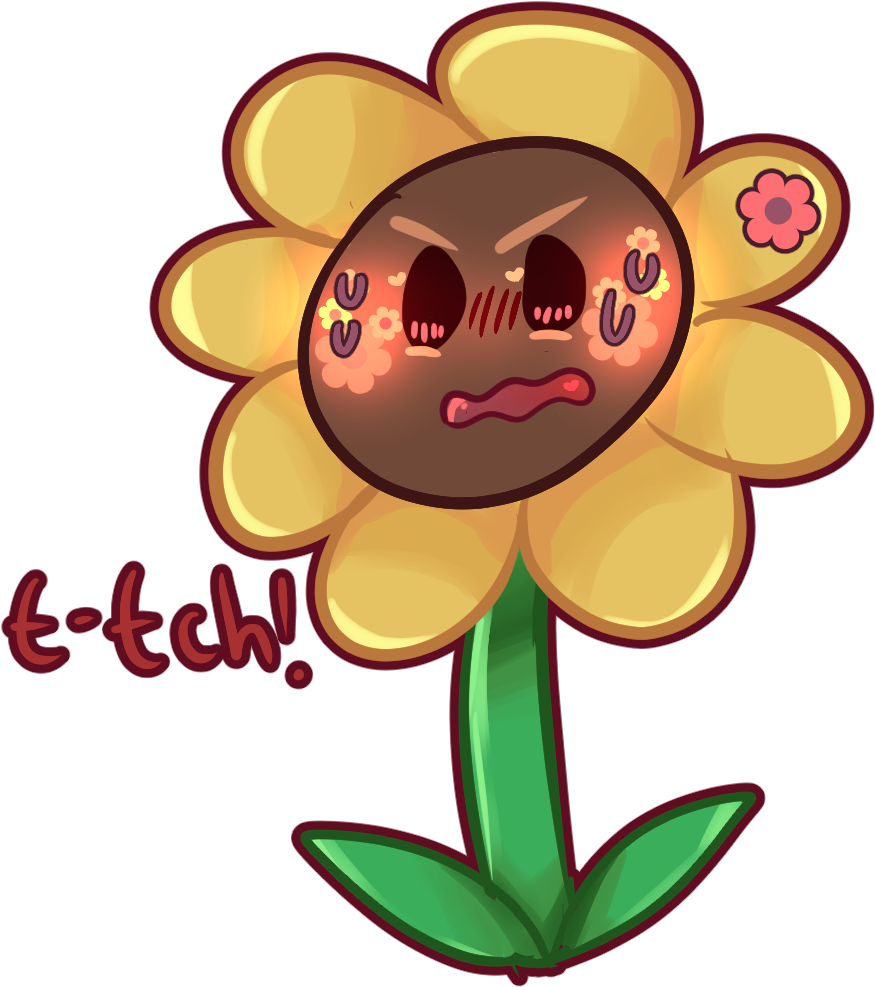 Summer Pyrite Flower Child Flowey Undertale Mod Vee - Flowey - Free Transparent PNG Clipart Images Download. - Transparent PNG Free Download