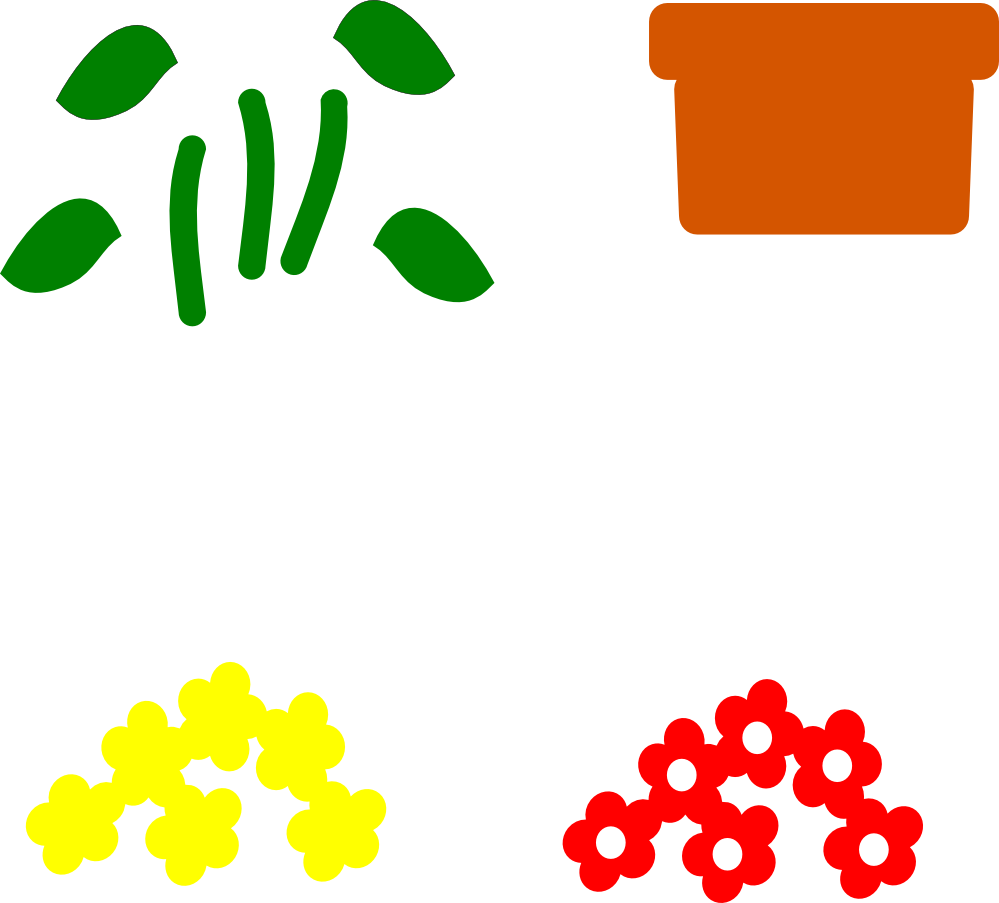 Summer Flower Pot Freebie Svg File And Paper Piecing - Summer Flower Pot Freebie Svg File And Paper Piecing - Free Transparent PNG Clipart Images Download. - Transparent PNG Free Download