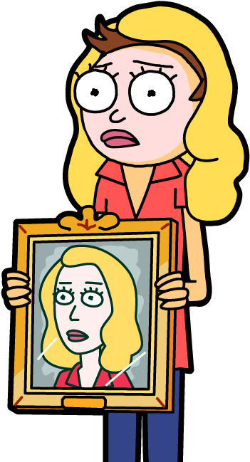 Summer Morty - Pocket Mortys Beth Morty - Free Transparent PNG Clipart Images Download. - Transparent PNG Free Download