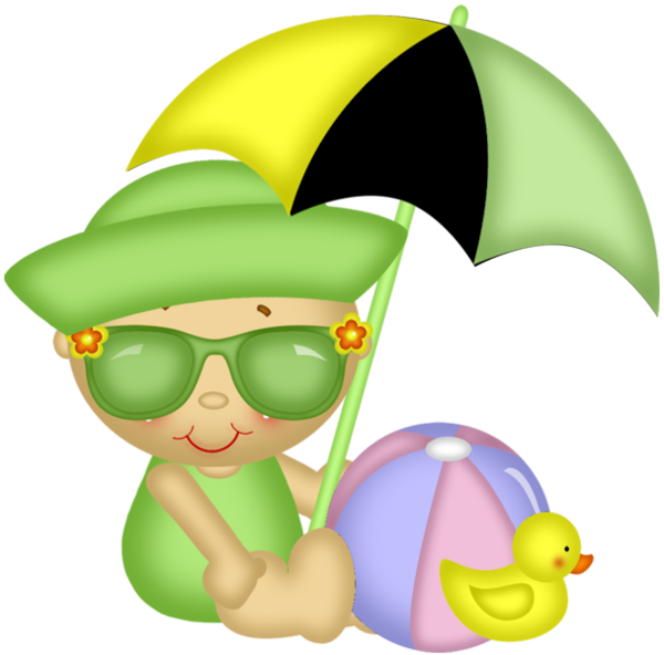 Summer Clipart, Filing Papers, Beach Vacations, Cutting - Cuteness - Free Transparent PNG Clipart Images Download. - Transparent PNG Free Download