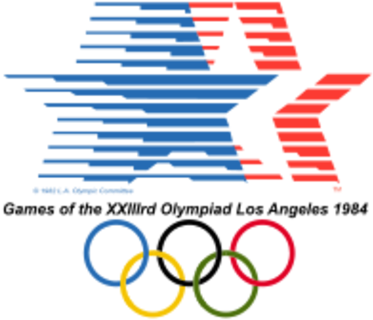 Opening Ceremony For Los Angeles, Ca, Usa Summer Olympics - Los Angeles 1984 Olympic Logo - Free Transparent PNG Clipart Images Download. - Transparent PNG Free Download