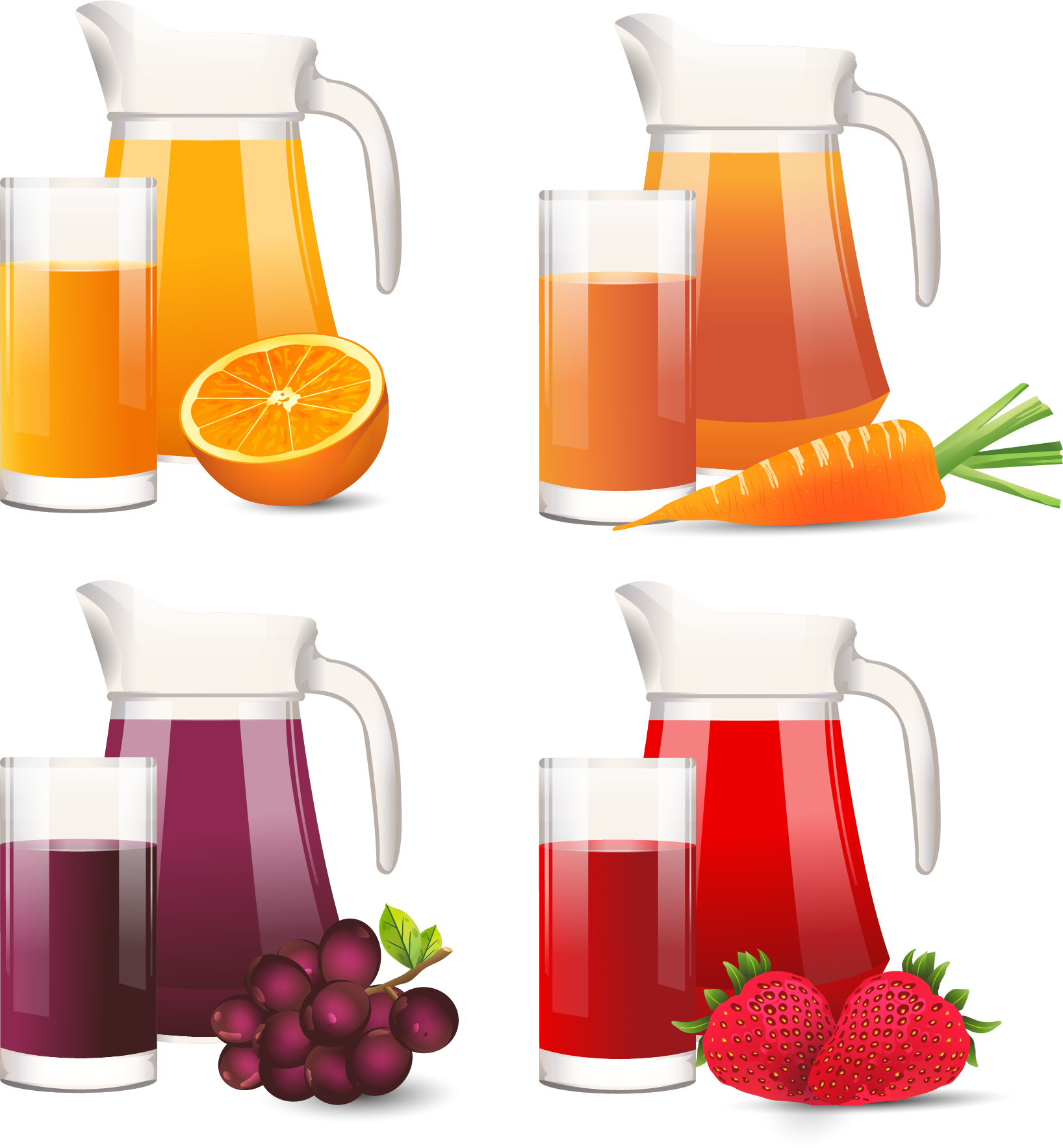 Juice Clipart Jug - Orange Juice Grape Juice - Free Transparent PNG Clipart Images Download. - Transparent PNG Free Download