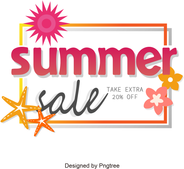 Summer Sale With Label Vector, Sale Vector, Summer - Summer Sale With Label Vector, Sale Vector, Summer - Free Transparent PNG Clipart Images Download. - Transparent PNG Free Download