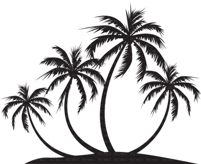 Kaz Creations Summer Beach Palm Island Silhouette - Kaz Creations Summer Beach Palm Island Silhouette - Free Transparent PNG Clipart Images Download. - Transparent PNG Free Download
