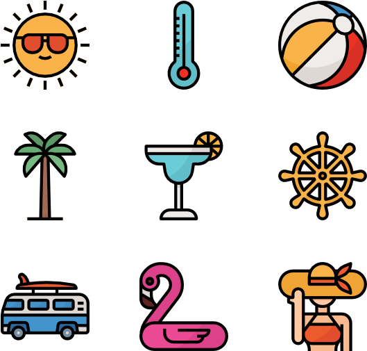 Summer - Summer - Free Transparent PNG Clipart Images Download. - Transparent PNG Free Download