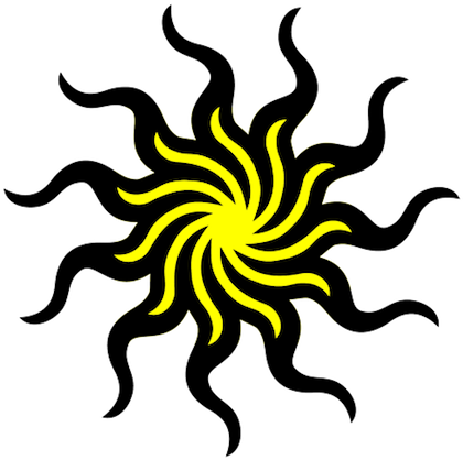 @ 34 Suns - Tribal Sun Tattoos - Free Transparent PNG Clipart Images Download. - Transparent PNG Free Download