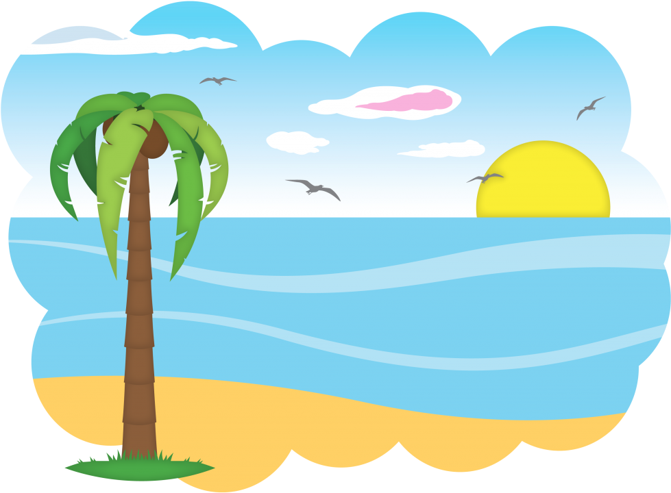Spring Break Destinations - Illustration - Free Transparent PNG Clipart Images Download. - Transparent PNG Free Download