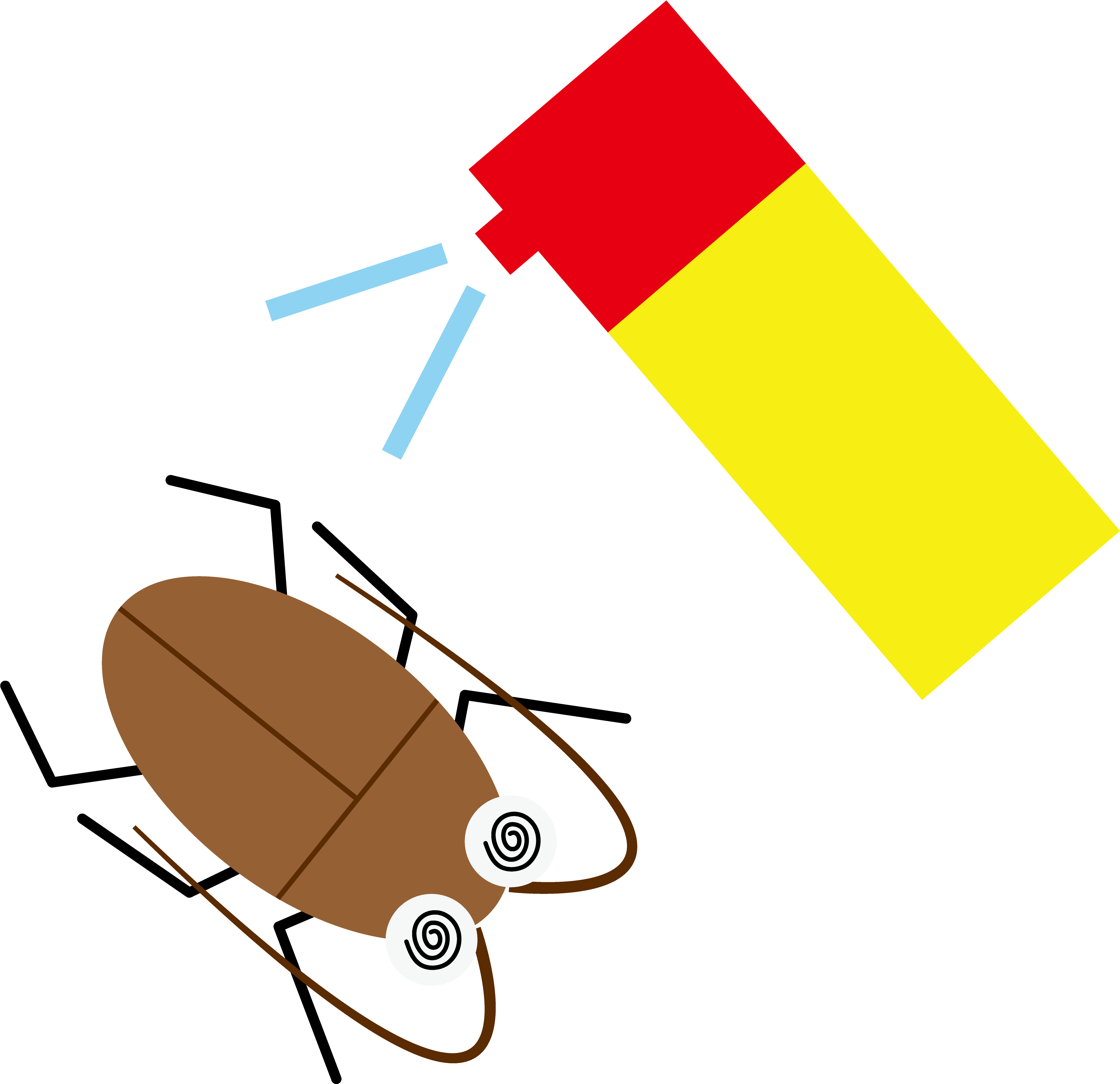 One Of Summer Fear,,, Gokiburi, Is Well-active At This - Blattodea - Free Transparent PNG Clipart Images Download. - Transparent PNG Free Download