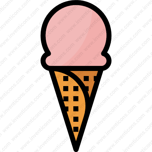 Ice Cream Summer Cone Foodrestaurant Frozen Food - Gelato - Free Transparent PNG Clipart Images Download. - Transparent PNG Free Download