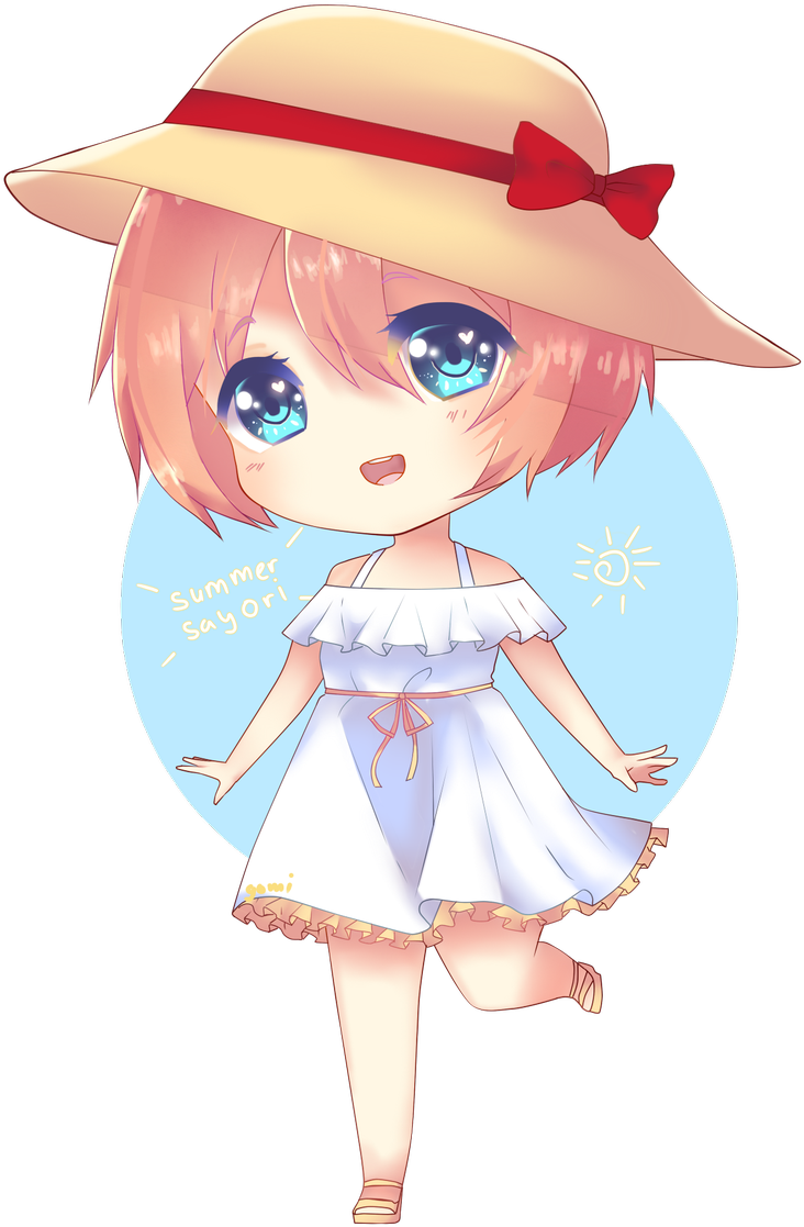 Gomi On Twitter - Sayori Summer Transparent PNG - 900x1200 - Free Download on - Transparent PNG Free Download