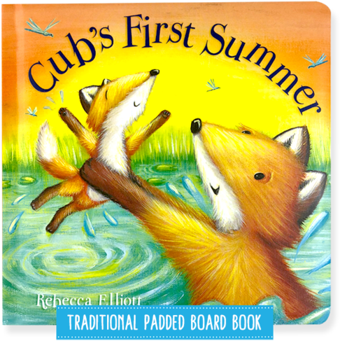 Little Hippo Cub's First Summer Padded Board Children's - Cubs First Summer Transparent PNG - 596x600 - Free Download on - Transparent PNG Free Download