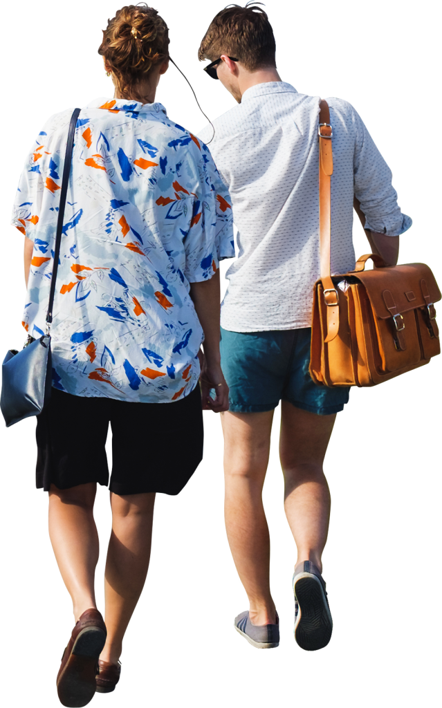 G And M Walks From The Ferry To A Barbecue Party On - People Walking Summer Png Transparent PNG - 639x1024 - Free Download on - Transparent PNG Free Download