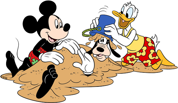 Disney Summertime Clip Art Galore Goofy Donald - Disney Summer Clip Art Transparent PNG - 594x342 - Free Download on - Transparent PNG Free Download