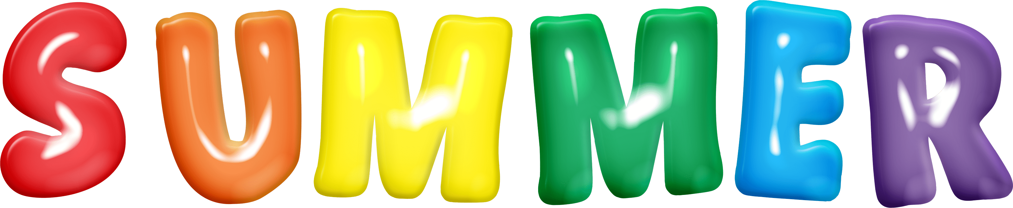 Free Download ~ Commercial Use 'summer' Word Art For - Summer Word Clip Art Transparent PNG - 3332x684 - Free Download on - Transparent PNG Free Download